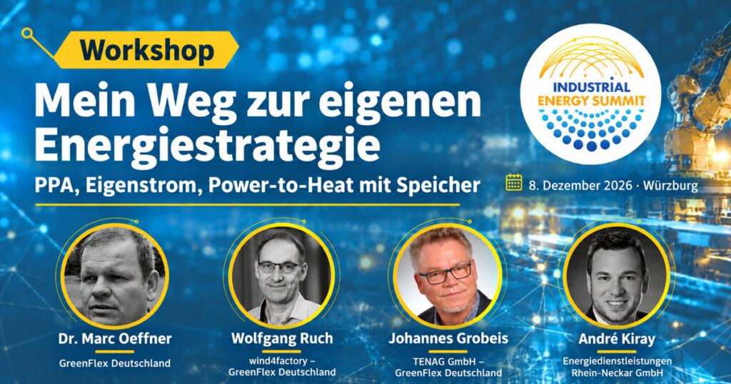 Speaker der Industrial Energy Summit