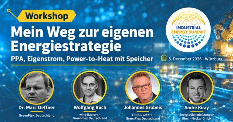 Speaker der Industrial Energy Summit